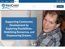 Tablet Screenshot of kencrest.org